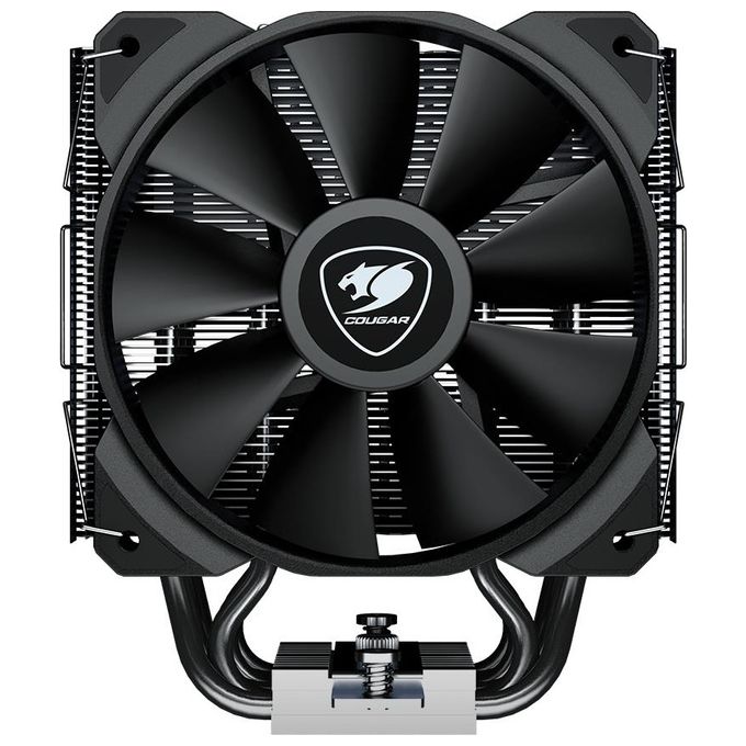 COUGAR 417071 Forza 85 Essential Dissipatore a Torre per CPU 6 Heatpipe 120 mm PWM Cuscinetto Idraulico colore Nero