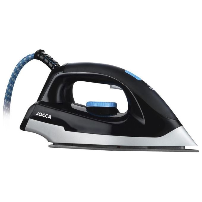 Jocca 2129 – Ferro da Stiro a Caldaia 2400W, Serbatoio 2L, Piastra Ceramica, Vapore 5 bar, Stiratura Verticale, colore Nero