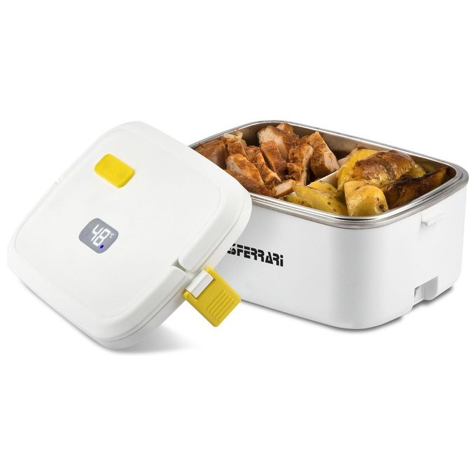 G3 Ferrari G10166 Vitto Scaldavivande Elettrico 0.8 L 48 W 2 scomparti acciaio inox colore Bianco
