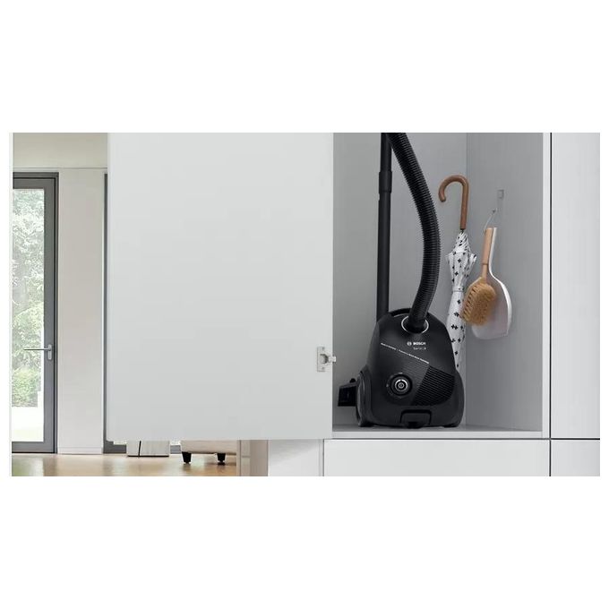 Bosch BGLS2BA1 Serie 2 Aspirapolvere a traino con sacco 3,5 L 600 W 80 dB colore Nero