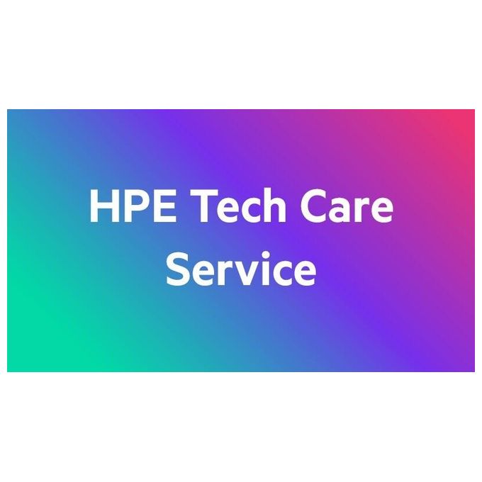 HPE H40R6PE Tech Care Essential Service Post Warranty 1 anno 24x7 On-site 4 ore intervento Parti e manodopera inclusi compatibile DL80 Gen9