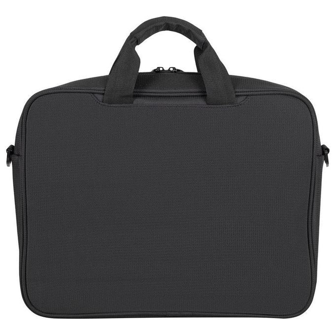 Rivacase 4260709012513 Tegel ECO Borsa Toploader per Laptop 14'' con Scomparto Imbottito e Tracolla Regolabile colore Nero
