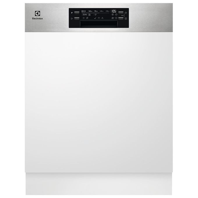 Electrolux KEAC7200IX Serie 300 Lavastoviglie Incasso Parziale 13 coperti Classe E AirDry 44 dB Motore Inverter (82x60x58 cm) colore Inox