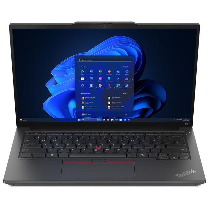Lenovo 21M7002NIX ThinkPad E14 Gen 6 Notebook Intel Core Ultra 5 125U 16 GB DDR5 512 GB SSD 14'' WUXGA IPS Wi-Fi 6E Windows 11 Pro colore Nero