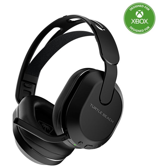 Turtle Beach TBS-2103-05 Stealth 500 Cuffie da gioco wireless con connessione 2.4 GHz e Bluetooth 5.2 per Xbox Series X-S Xbox One e PC batteria 40 ore colore Nero