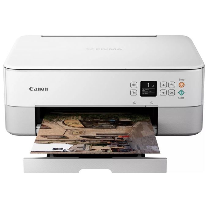Canon TS5351I PIXMA Stampante Multifunzione Inkjet A4 4800x1200 DPI Wi-Fi Fronte-Retro 13 ipm colore Bianco