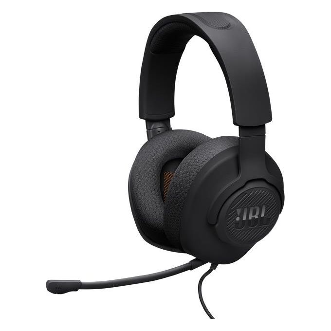 JBL JBLQTUM100M2BLK Quantum 100M2 Cuffie Gaming Over Ear con Filo Microfono Staccabile 3.5 mm colore Nero