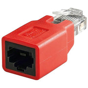 Digitus adattatore incrociato per cavi rete rj45 utp non schermato cat 5e