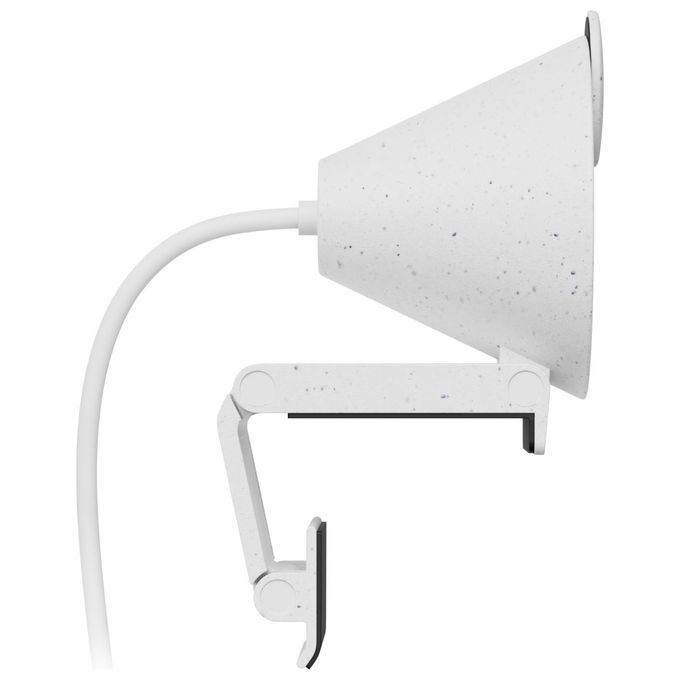 Logitech 960-001442 Brio 300 Webcam Full HD 1080p USB-C con Microfono Riduzione Rumore Copriobiettivo Privacy Certificata per Zoom Microsoft Teams Google Meet colore Bianco