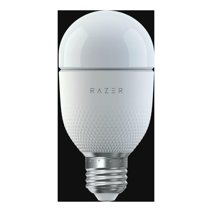 Razer RZ43-04250200-R3GC Aether Lampadina Smart LED RGB Chroma E27 9W 800lm Wi-Fi Bluetooth Matter colore Bianco