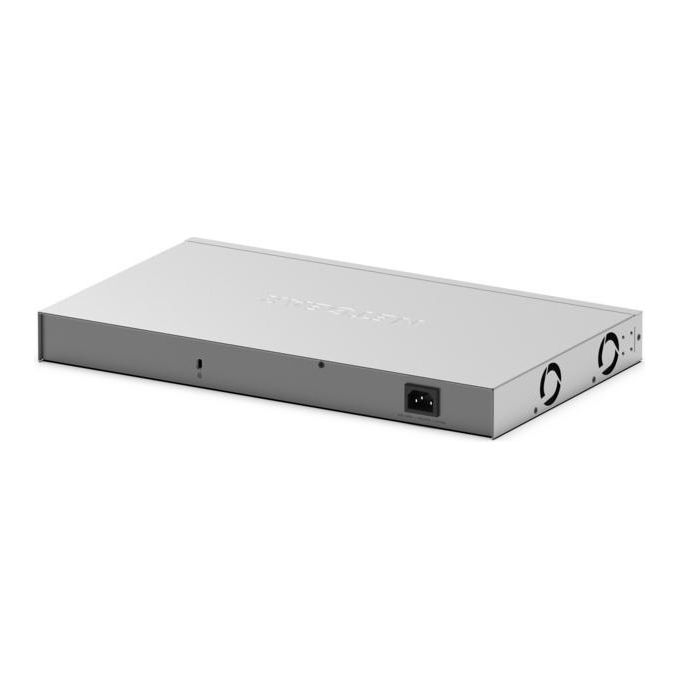 Netgear GS748T-600EUS Switch Smart Gestito 48 porte Gigabit Ethernet 10-100-1000 4 porte SFP L2-L3-L4 Montaggio Rack colore Nero