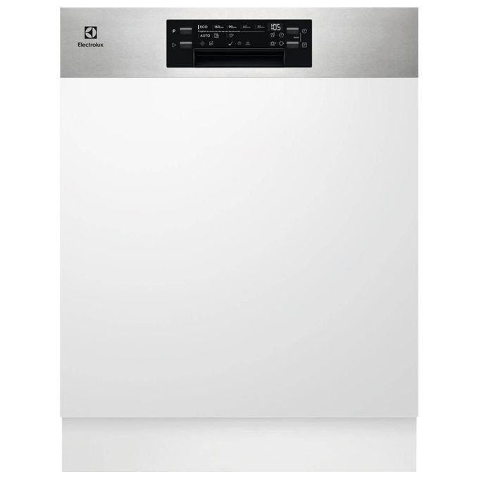 Electrolux KEAC7200IX Serie 300 Lavastoviglie Incasso Parziale 13 coperti Classe E AirDry 44 dB Motore Inverter (82x60x58 cm) colore Inox