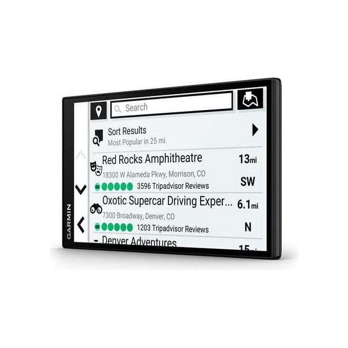 Garmin 010-02470-10 DriveSmart 76 MT-S Navigatore GPS 7'' TFT Touch Screen Mappe Europa Bluetooth Wi-Fi colore Nero