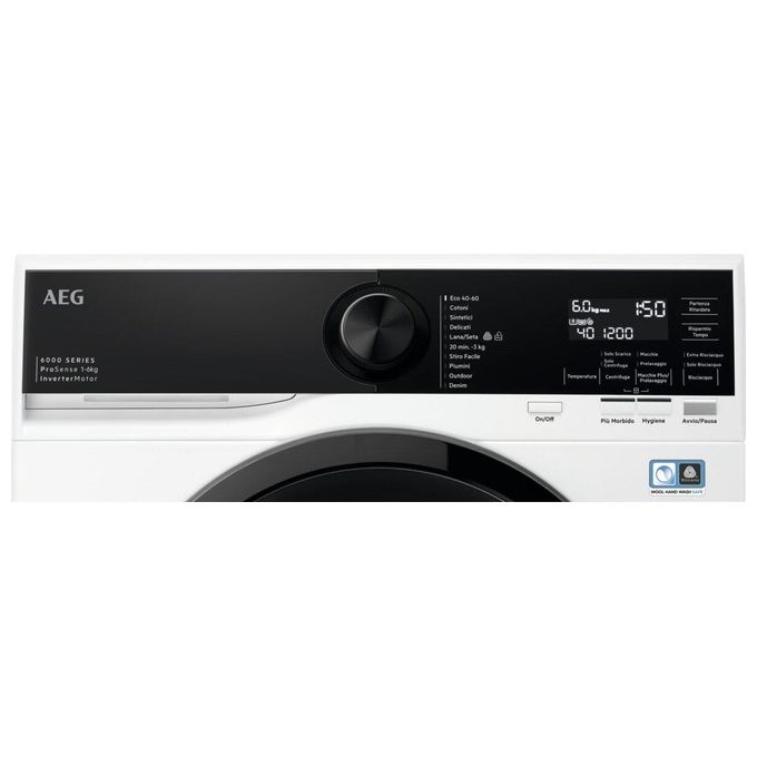 Aeg L6SE62B Lavatrice Slim serie 6000 ProSense 6 Kg 1200 giri Classe B