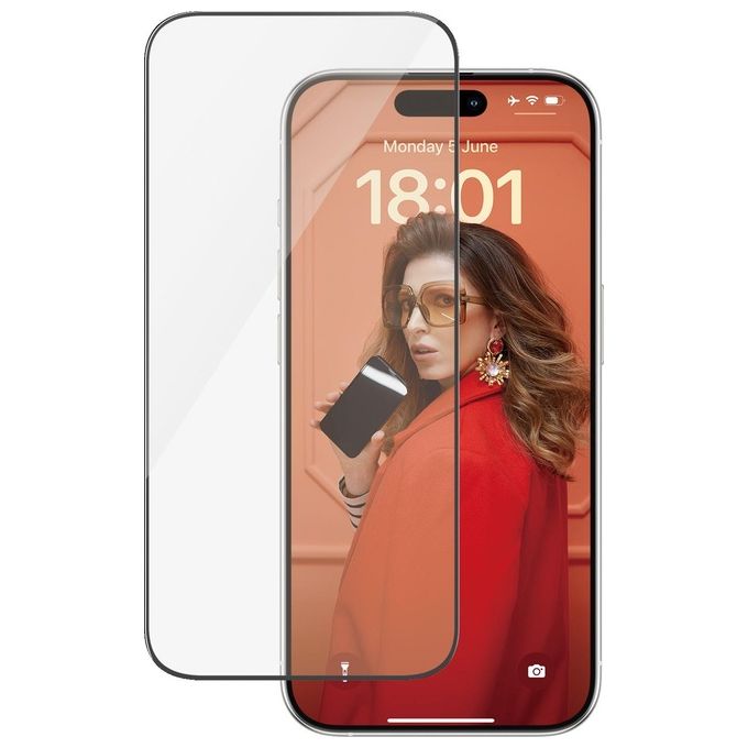 PanzerGlass Apple iPhone 15 Pro 6.1'' Screen Protector Ultra-Wide Fit Clear