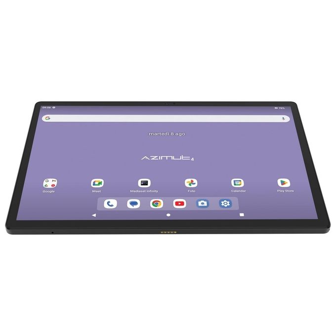 Mediacom M-SP1AZ44 SmartPad Azimut 4 Tablet Android 10.5'' 4GB RAM 64GB 4G LTE Wi-Fi Octa Core Cam 13MP Batteria 6000 mAh colore Grigio