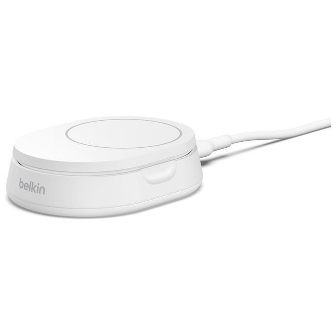 Belkin WIA008BTWH BoostCharge Pro Supporto di Ricarica Magnetico Convertibile 15 W Qi2 Compatibile con MagSafe colore Bianco