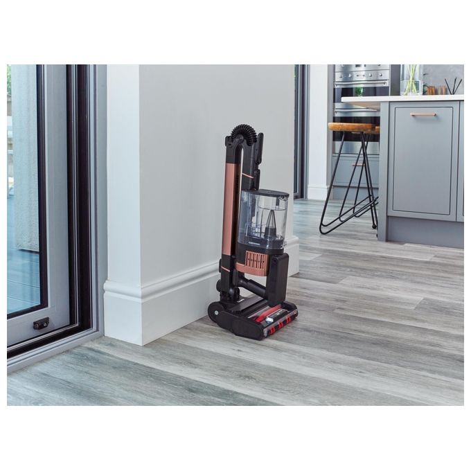 Shark IZ400EU Stratos Aspirapolvere a Bastone 2 in 1 Senza Filo DuoClean PowerFins Plus autonomia 60 min colore Nero Pesca