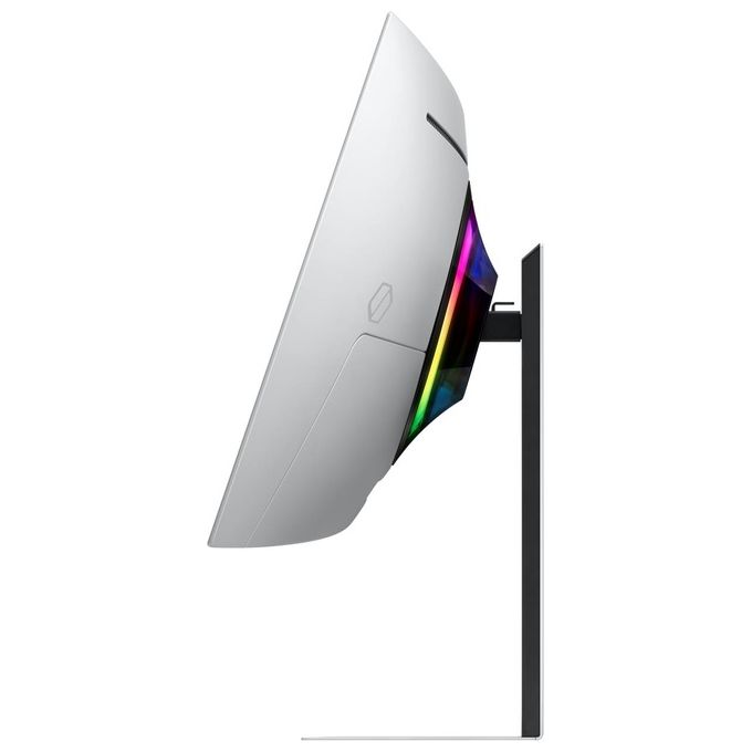 Samsung LS34DG850SUXEN Odyssey OLED G8 Monitor Gaming Curvo 34'' 3440x1440 WQHD 175Hz 0,03ms FreeSync Premium Pro WiFi colore Argento