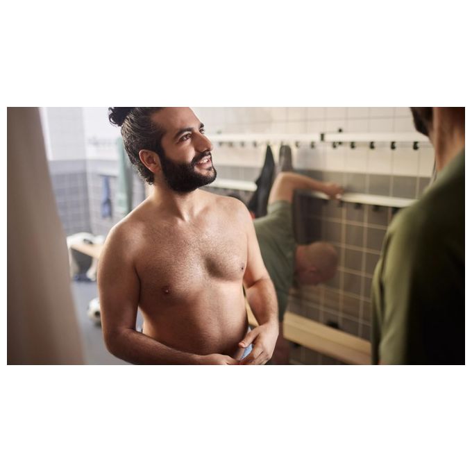 Philips BG3027-05 Bodygroom Series 3000 Rasoio elettrico corpo e inguine bagnato e secco 3 pettini autonomia 60 min colore Nero Blu