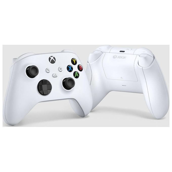 Microsoft QAS-00009 Xbox Wireless Controller Gamepad Analogico Digitale Bluetooth Xbox Series X S Xbox One PC Android iOS colore Bianco