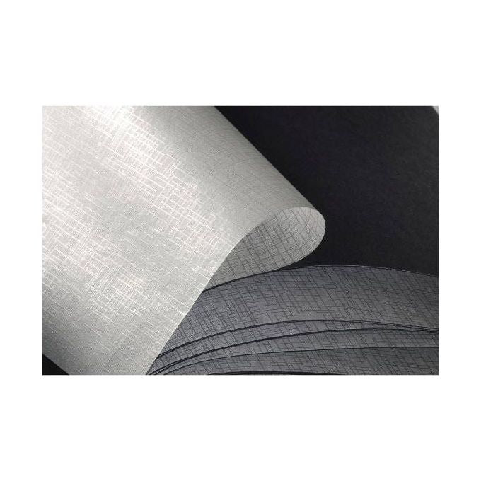 Hama Fine Art Album Fotografico e Portalistino a Spirale Grigio 28x24cm 50 Pagine Nere