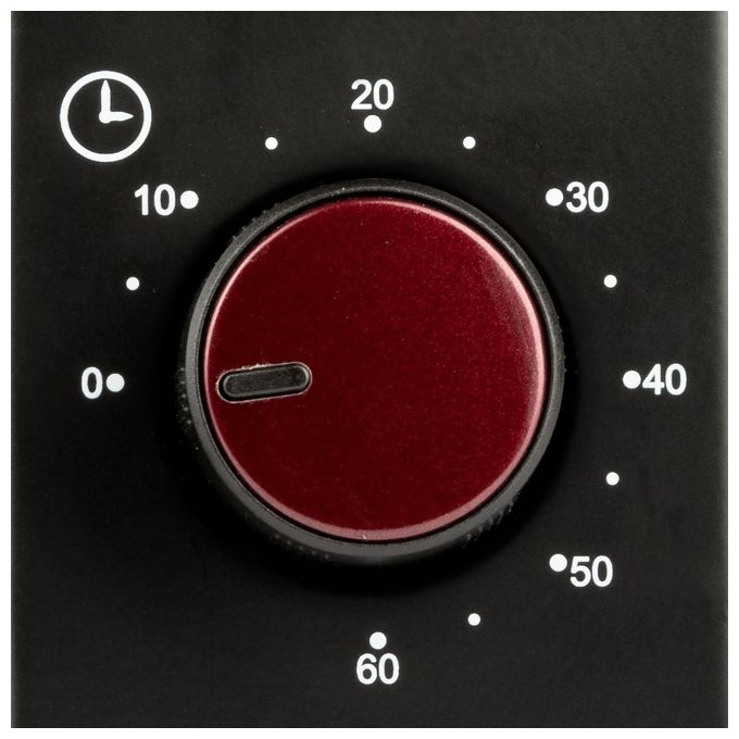 G3 Ferrari G1016900 Il Moro 10 – Fornetto elettrico 10 L, 800 W, termostato 100-230°C, timer 60 min, grill, convezione, colore Nero
