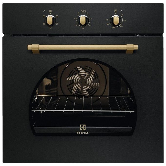 Electrolux FR53G Forno Elettrico Multifunzione da Incasso Capacita' 70 Litri Classe energetica A 5 Programmi InfiSpace 60 cm Nero Opaco