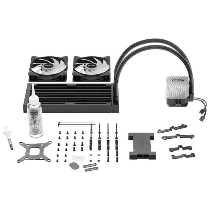 Be quiet! BW020 Light Loop Dissipatore a Liquido 2 Ventole 120mm PWM ARGB 240mm colore Nero