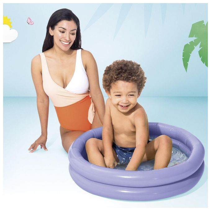PISCINA BABY FONDO ANIMALETTI CM 61X15 I,36
