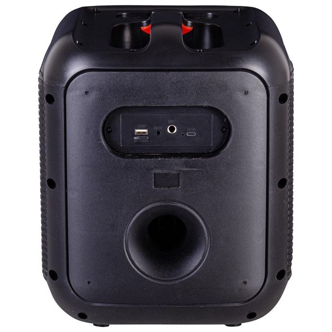 Trevi XF 470 KB XFest Altoparlante Portatile 60 W Bluetooth TWS Microfono Incluso LED Multicolore colore Nero