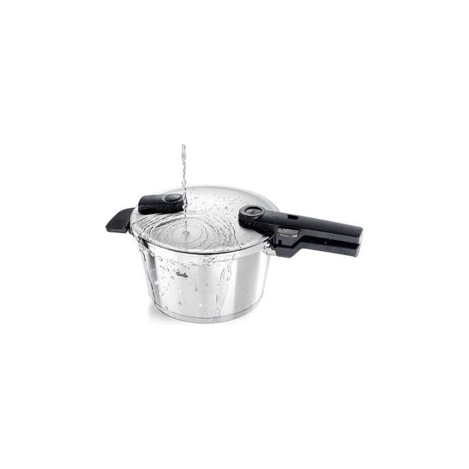Fissler 602-410-04-000-0 Vitaquick Premium Pentola a Pressione 4,5 L Acciaio Inox Induzione 22 cm colore Acciaio inox