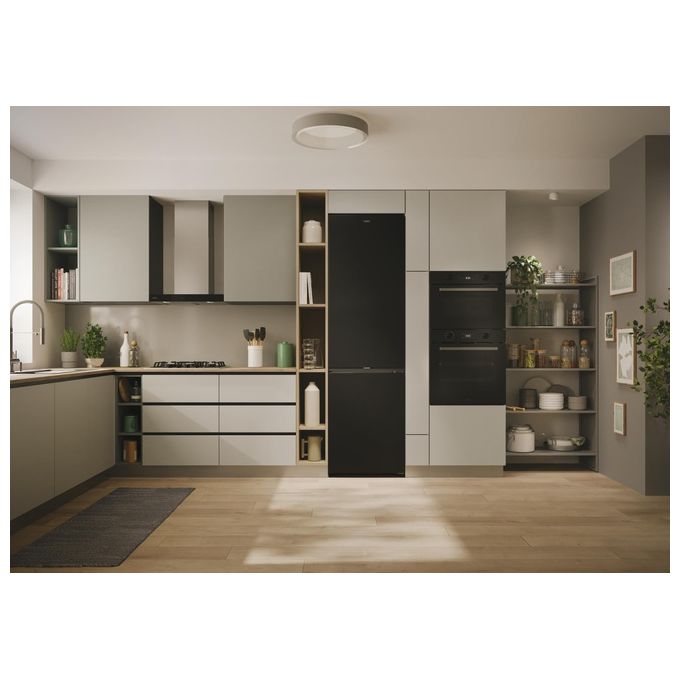 Candy CNCQ2T620EB Fresco 300 Frigorifero Combinato 409 L 205 cm Classe E 38 dB Total No Frost colore Nero
