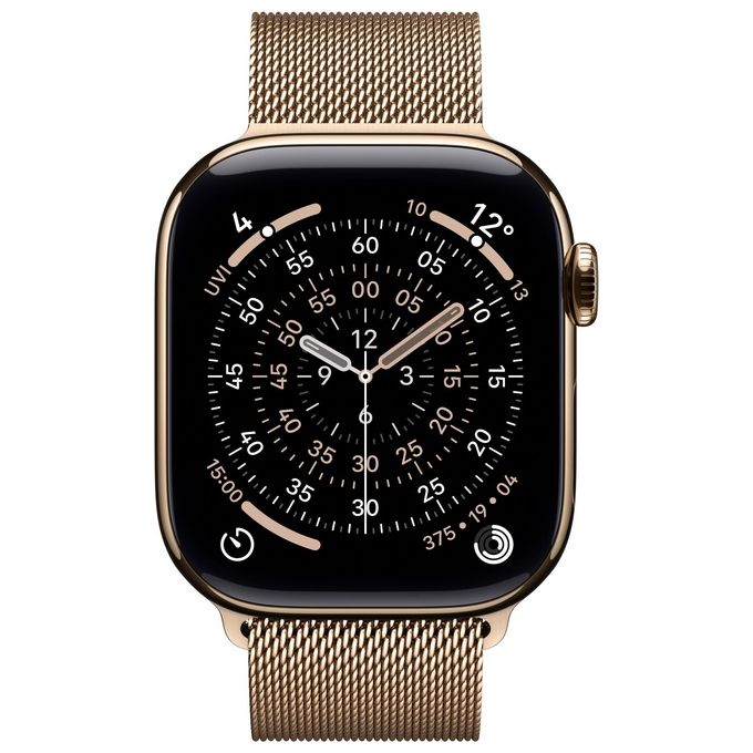 Apple MXMN3ZM-A Loop in maglia milanese Acciaio inossidabile Magnetico Riciclato 65% colore Oro