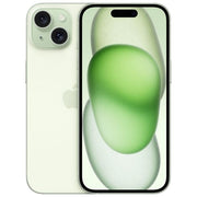 Apple MTP53QL-A iPhone 15 Smartphone 5G 6,1'' OLED 128GB Dual SIM USB-C Dynamic Island colore Verde