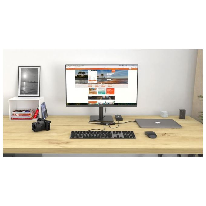 I-tec C31TRAVELEASYDOCKPD USB-C Travel Easy Dock 4K HDMI Power Delivery 60 W 1x USB 3.2 1x USB 2.0 SD microSD colore Nero
