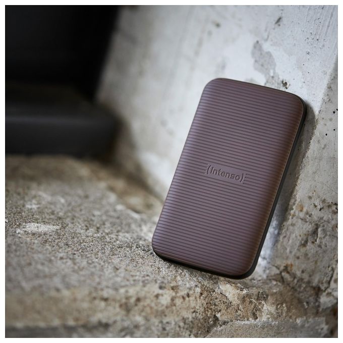 Intenso 3827470 TX500 SSD Esterno 2 TB USB Tipo C 3.2 Gen 2 Velocita' Lettura 1000 MB-s colore Marrone