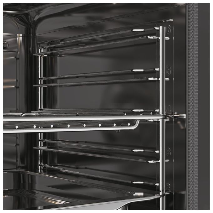 Candy CA6 N5B3EHTX Forno da incasso Elettrico Multifunzione 78 L Classe A++ Easy Steam Wi-Fi hOn 11 Programmi (60x60x60 cm) colore Nero Inox