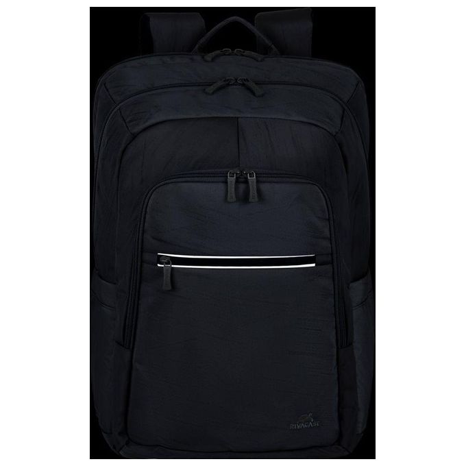 RivaCase 7569 Alpendorf Eco Zaino per Notebook fino a 17.3'' realizzato in Poliestere Riciclato (RPET) resistente all'acqua con scomparto imbottito per laptop e tablet colore Grigio