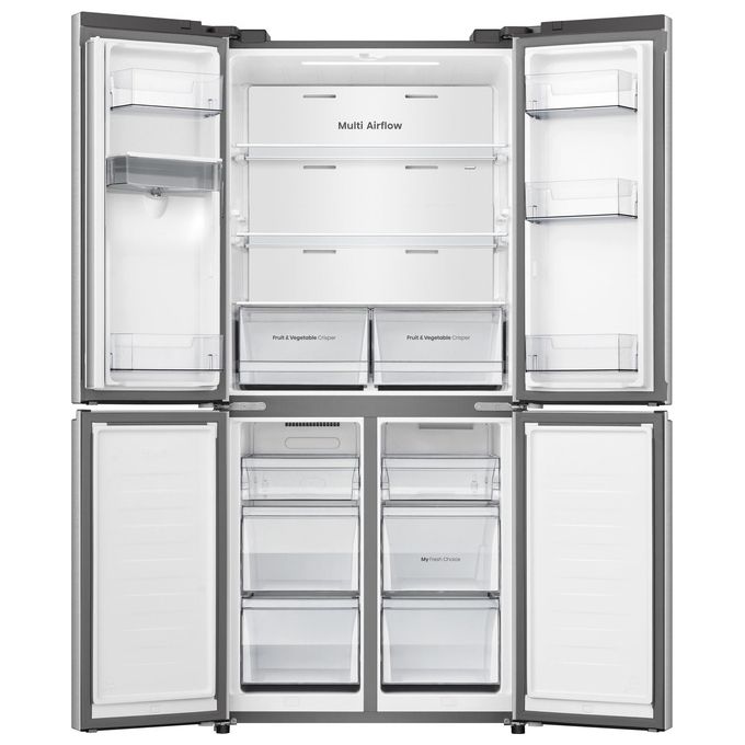 Hisense RQ5P470SMIE Frigorifero 4 Porte 460 L 178 cm Classe E 37 dB Total No Frost Wi-Fi Dispenser Acqua colore Inox