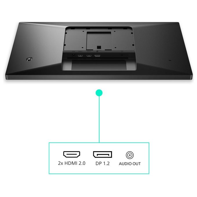Philips 24M1N3200ZA-00 Momentum Monitor Gaming 23.8'' IPS Full HD 1920x1080 165Hz 1ms AMD FreeSync Premium colore Nero
