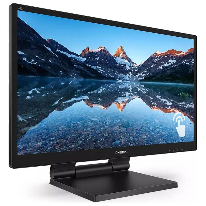 Philips Monitor SmoothTouch 23.8'' LED IPS 242B9T - 00 1920 x 1080 Full HD Tempo di Risposta 5 ms