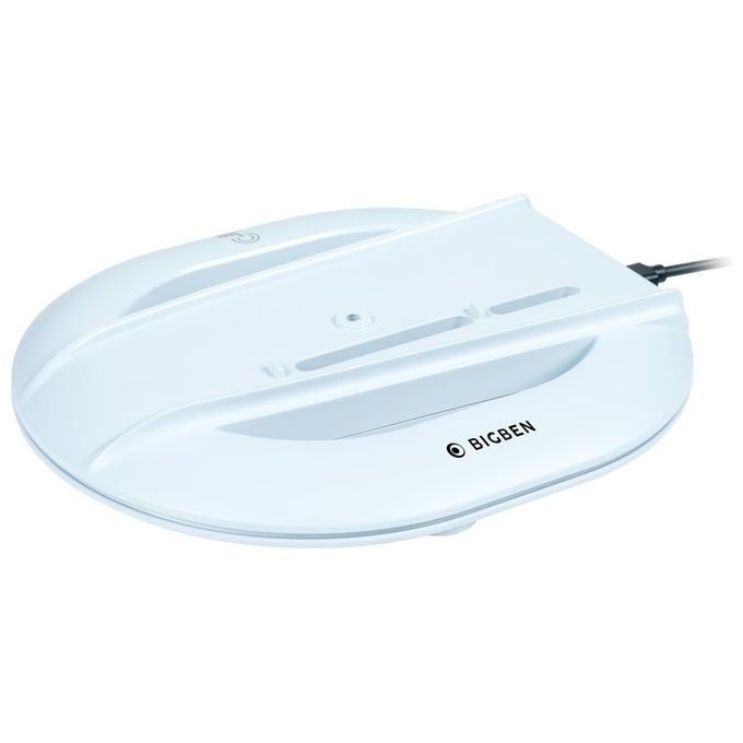 BigBen PS5SVERTSTAND Supporto Verticale per PlayStation 5 Slim con 2 Porte USB-A e Illuminazione RGB colore Bianco