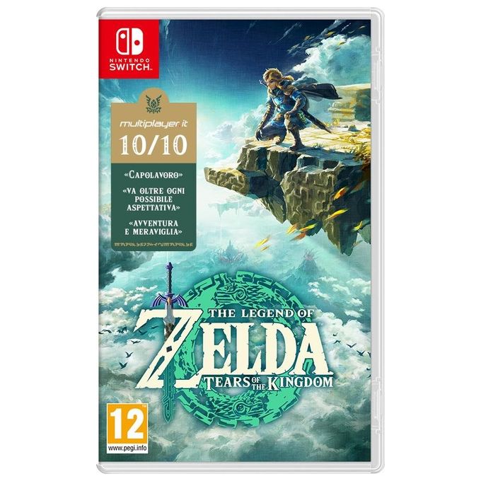 Nintendo 10004522 The Legend of Zelda Tears of the Kingdom Gioco Nintendo Switch Azione Avventura Edizione Standard PEGI 12