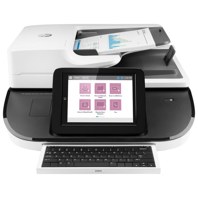 HP Workstation per l'Acquisizione di Documenti Digital Sender Flow 8500 fn2