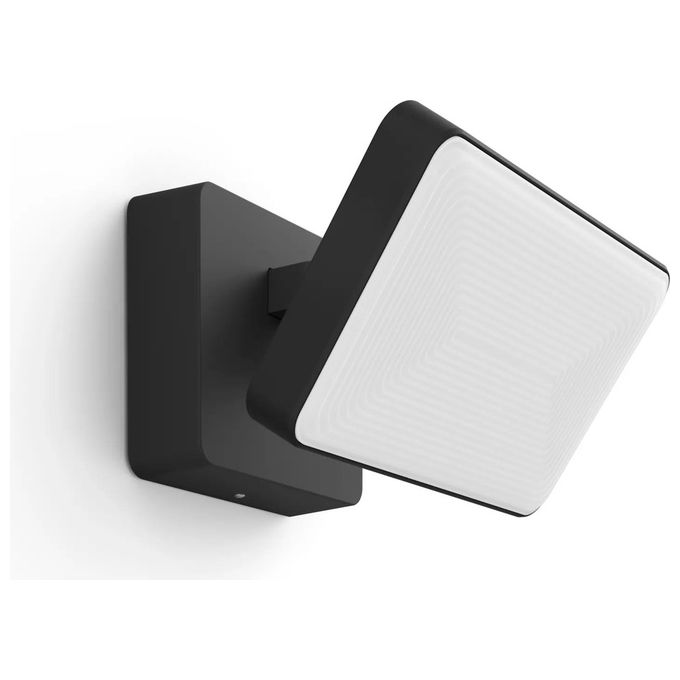 Philips Hue White and Colour Ambience Discover Proiettore per Esterni con Led Integrato Nero