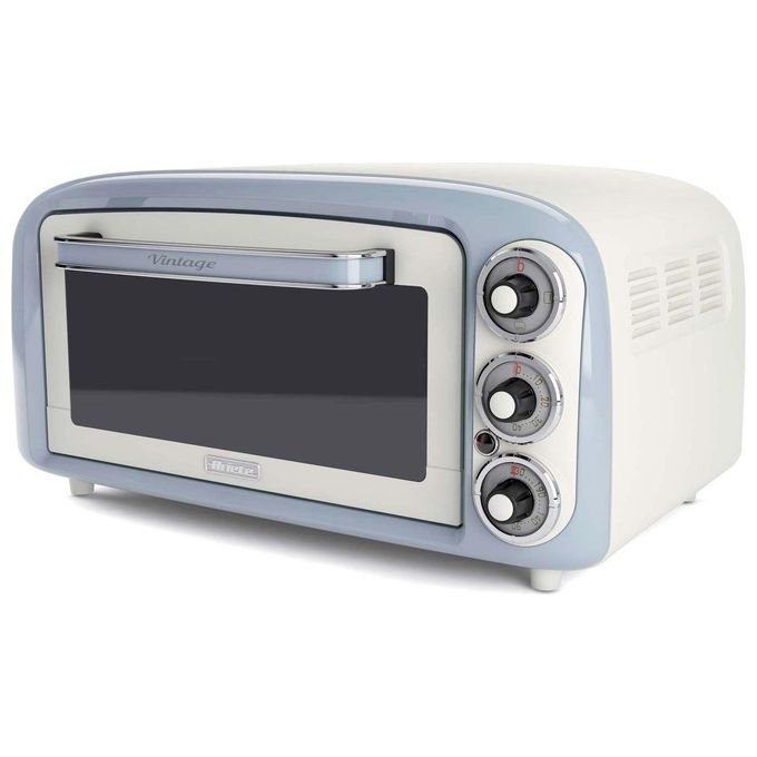 Ariete 979 Vintage Fornetto Elettrico 18 L 1380 W Grill Funzione Pizza Timer 60 min colore Celeste