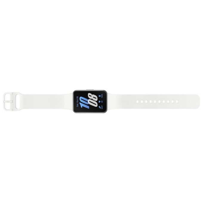 Samsung SM-R390NZSAEUB Galaxy Fit3 Fitness Band Display AMOLED 1.6'' Risoluzione 256 x 402 Pixel RAM 16 MB Memoria 0.256 GB colore Argento