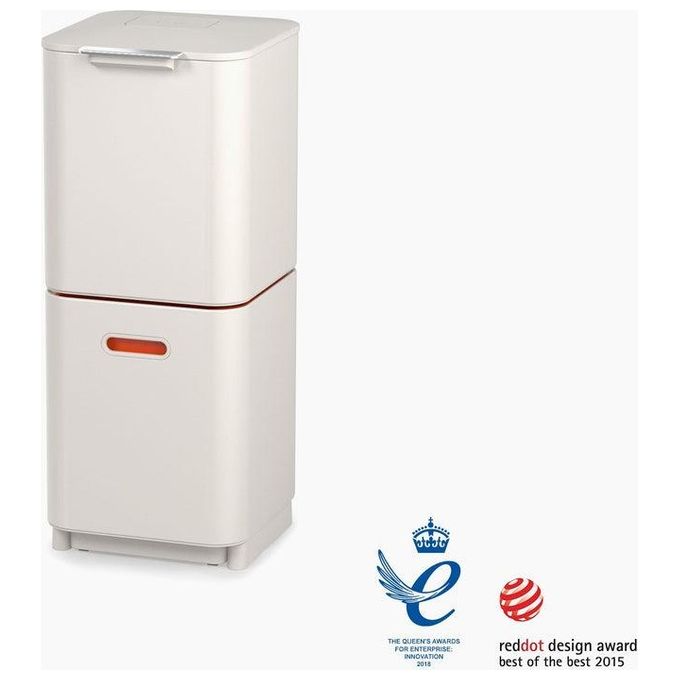 Joseph Joseph Pattumiera Totem 40 Litri Grigio Pietra