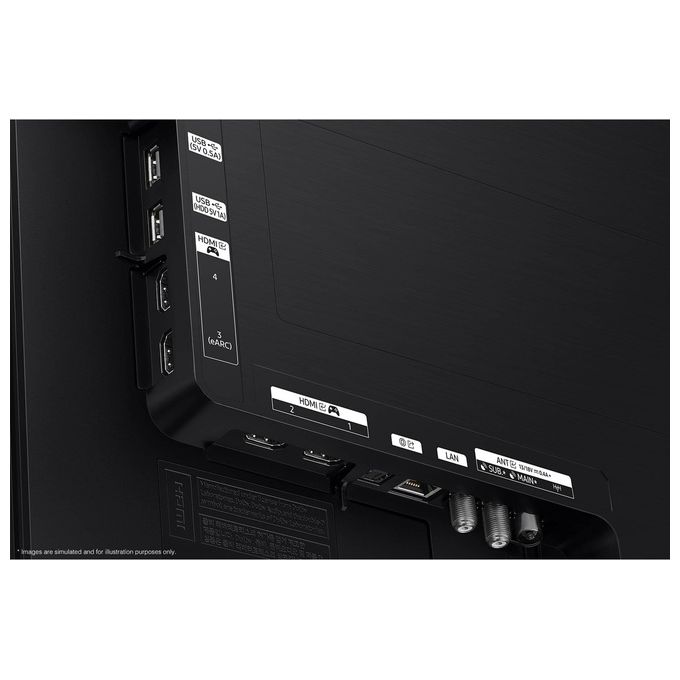 Samsung QE55S95FATXZT Serie 9 Smart TV OLED 4K 55'' NQ4 AI Gen3 Glare Free Dolby Atmos colore Nero